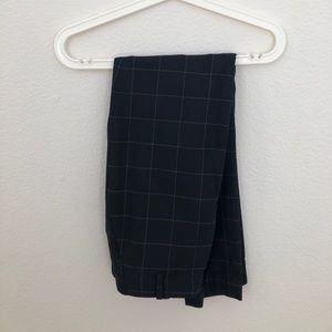 UNIQLO windowpane pants